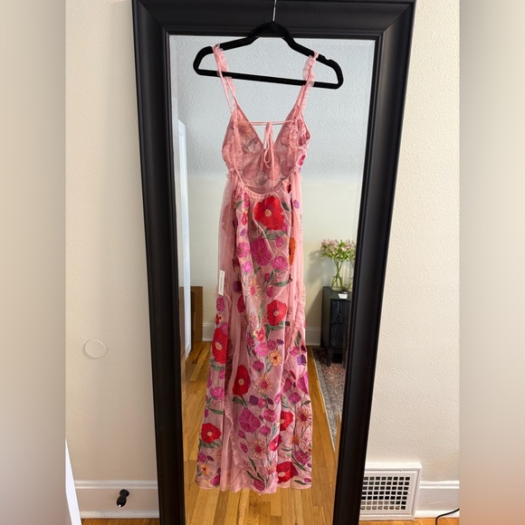 For Love and Lemons - Kaylee Maxi Dress - pink floral - Picture 3 of 9